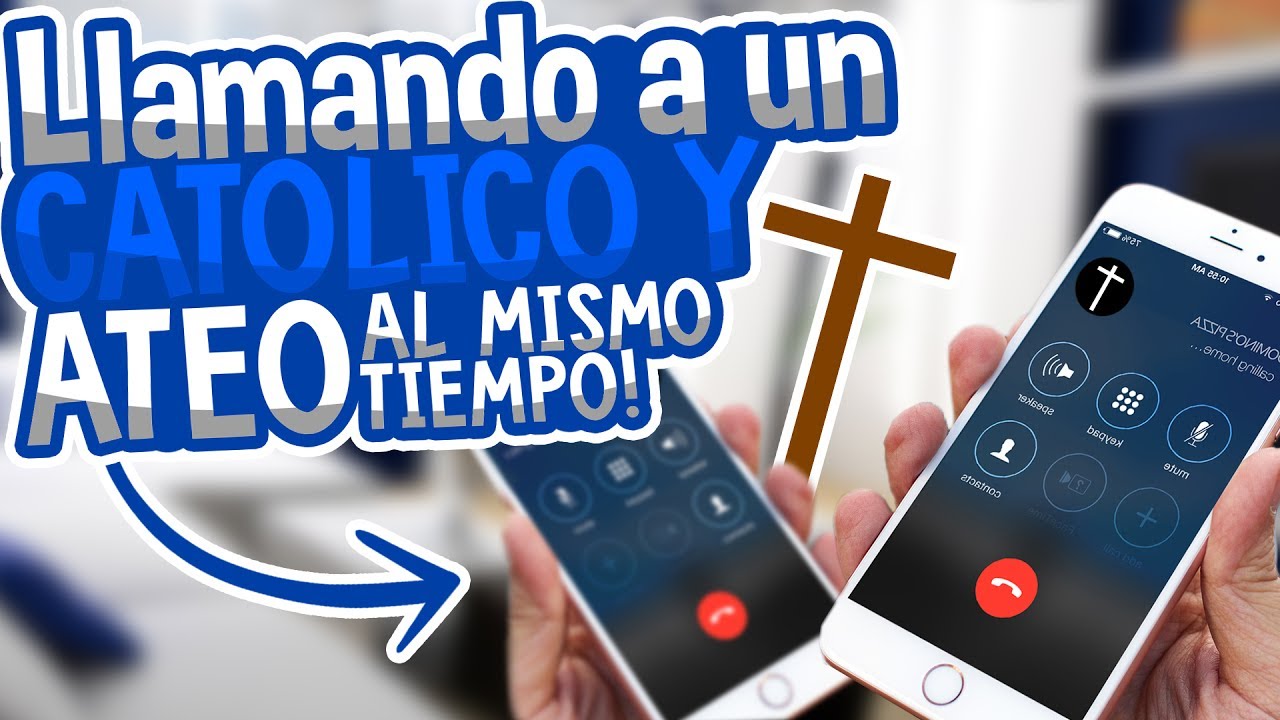 BROMA - LLAMANDO A UN ATEO Y A UN CATÓLICO AL MISMO TIEMPO!