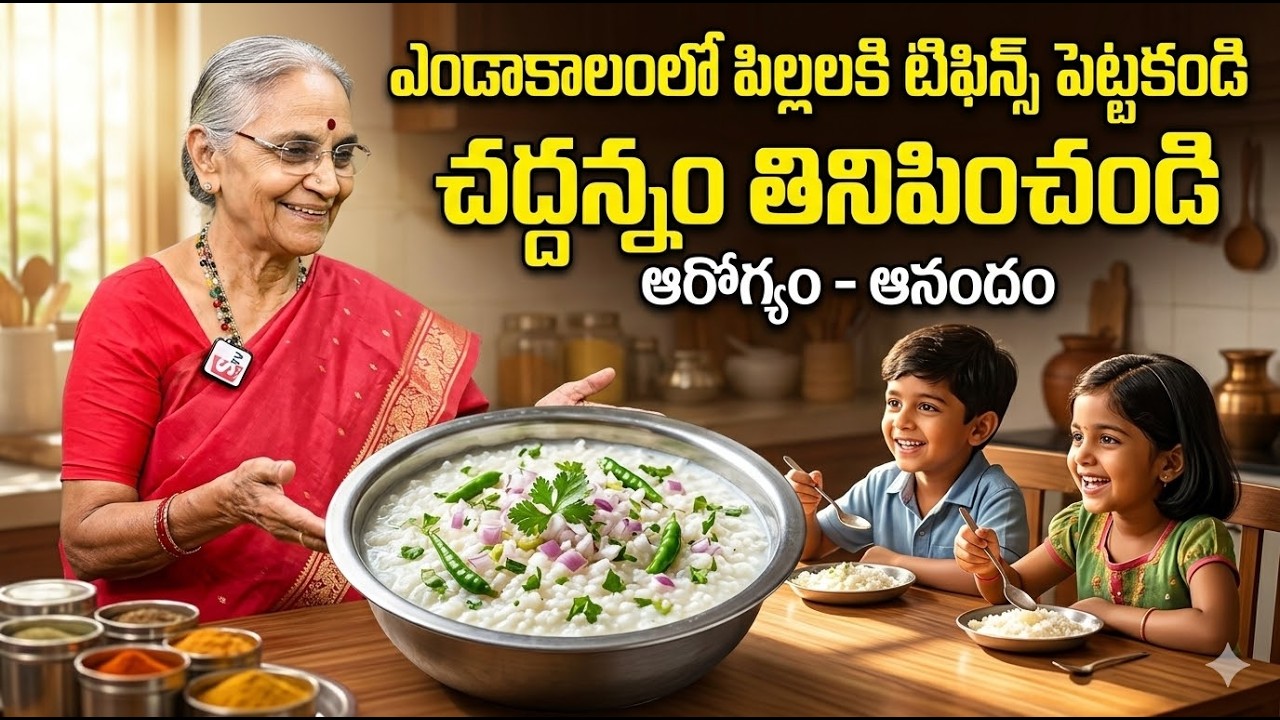 Anantha Lakshmi - సమ్మర్ లో పిల్లలు, పెద్దలు తినాల్సిన ఆహారం..! | Summer Best Foods | Chaddannam