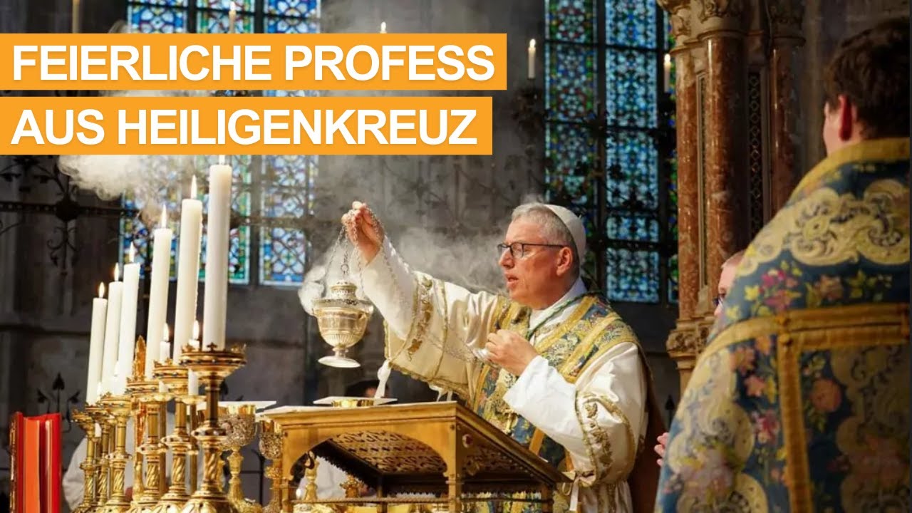 Feierliche Profess aus dem Stift Heiligenkreuz - 15.08.2024