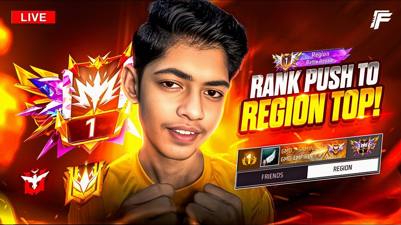 🚀 NEW BR RANK SEASON LIVE | 12 Hours  PUSH Challenge 🏆