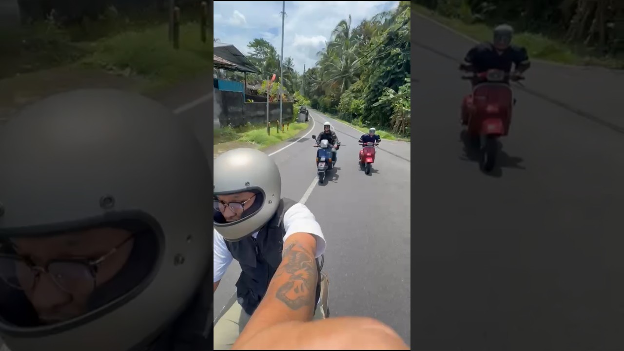 Touring Pujungan dengan vespa 