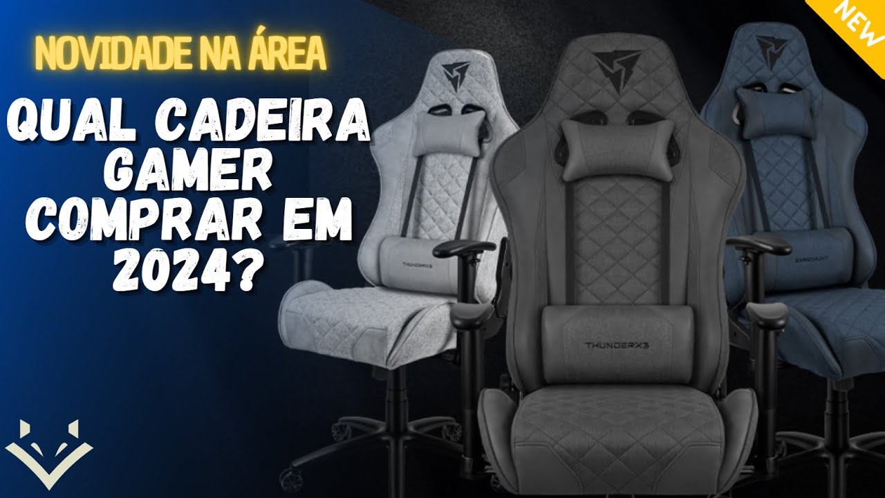 TOP 5  ✅ MELHORES CADEIRAS GAMER CUSTO BENEFÍCIO 2024 - LC ALPHA