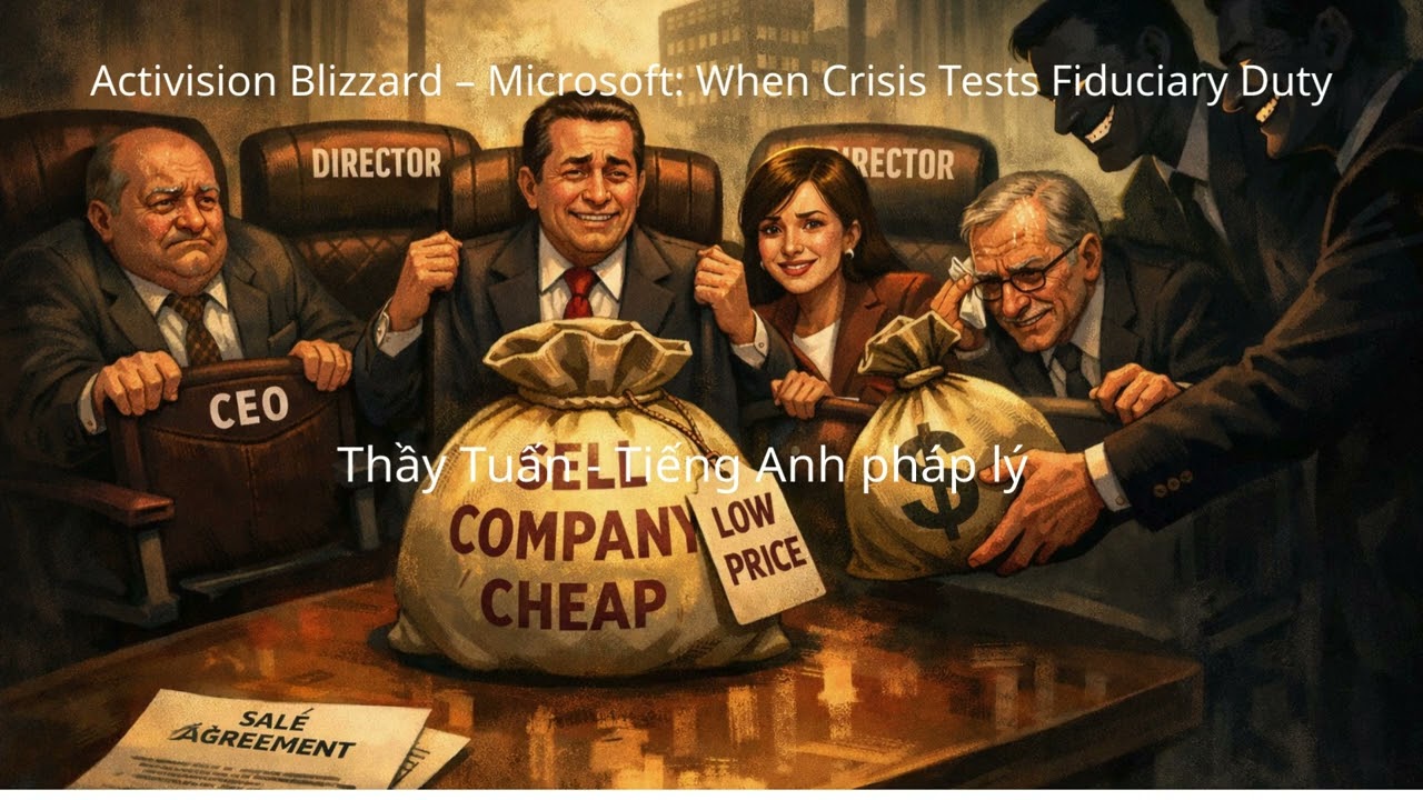 Activision Blizzard – Microsoft: When Crisis Tests Fiduciary Duty