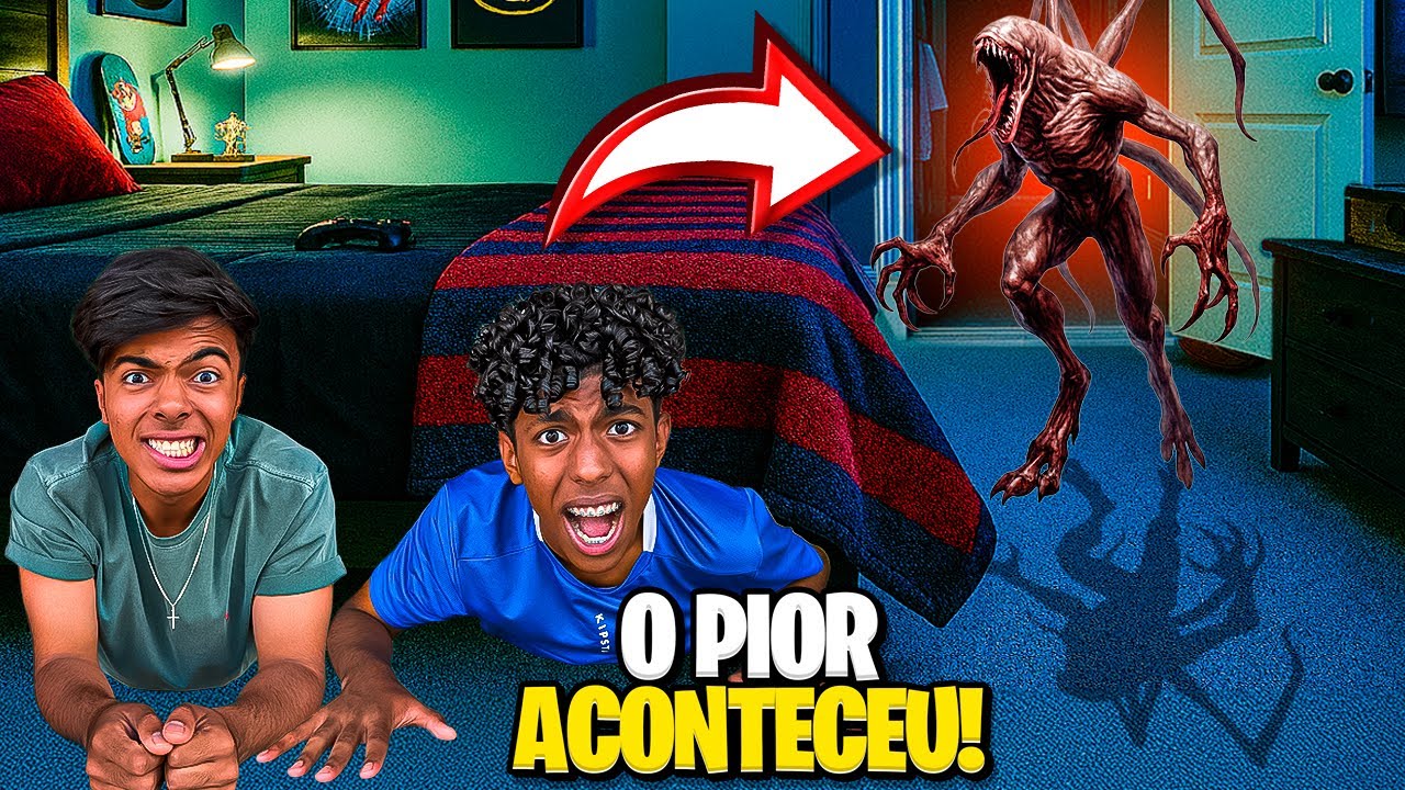 ￼UM ALIENÍGENA ASSUSTADOR APARECEU NO MEU QUARTO E O PIOR ACONTECEU…