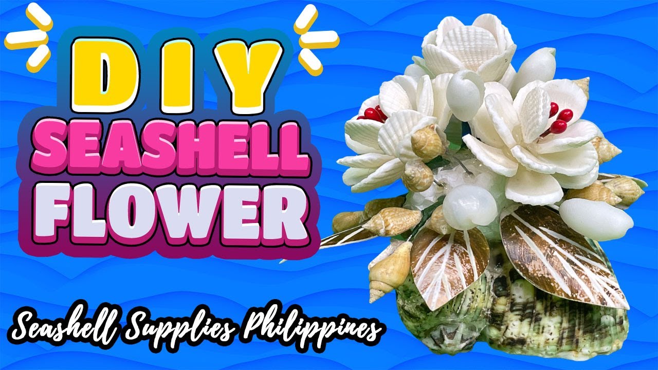Seashell Flowers | DIY Sea Shell Flower |  Arts and Crafts To Do