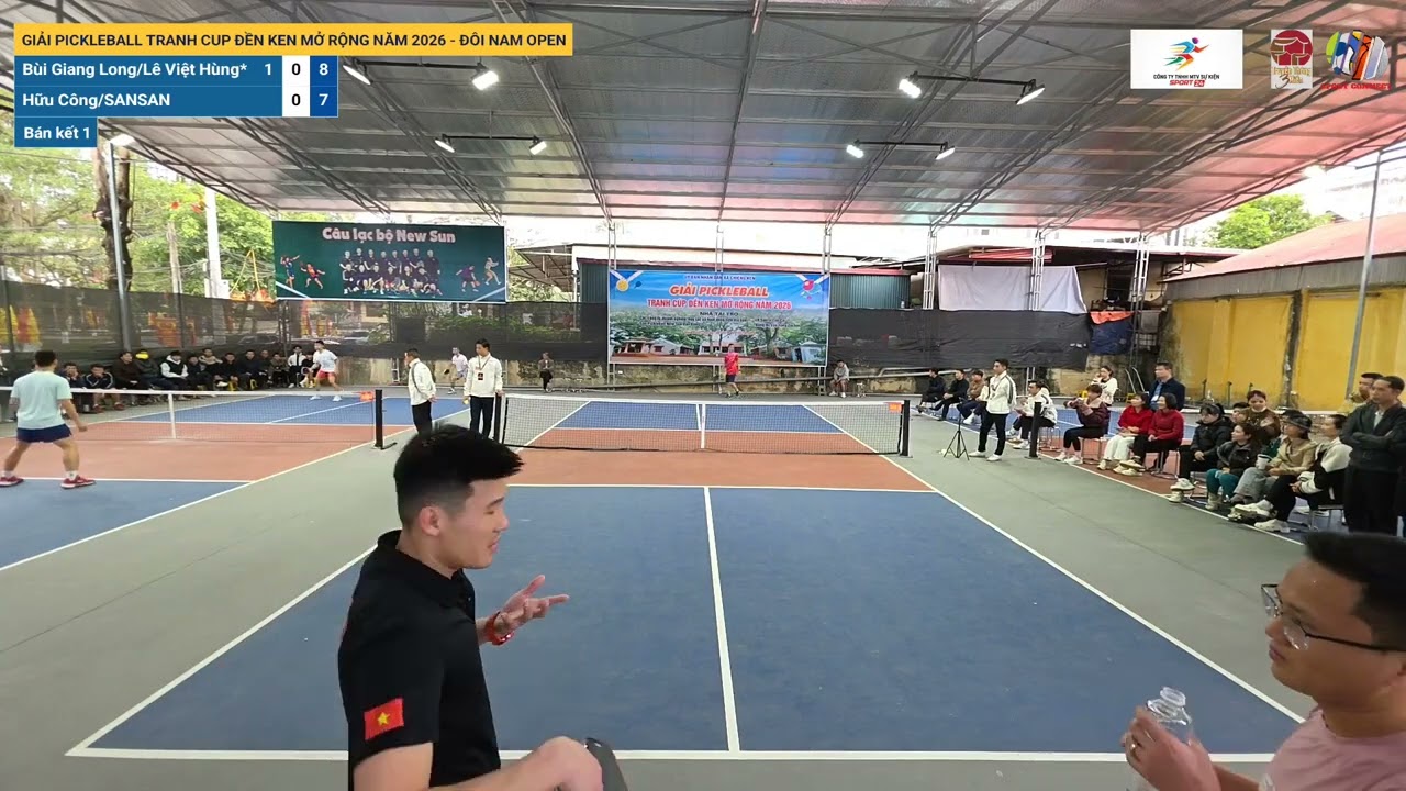 Giải Pickleball Tranh Cup Đền Ken Mở Rộng Năm 2026 - Đôi Nam Open: V6-B1