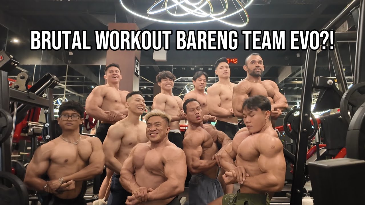 Latihan Paling Brutal Bareng Semua Atlet BA Team Evolene 🔥