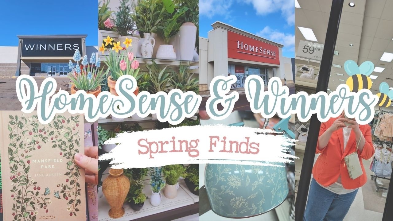 🌸SPRING Finds At Homesense and Winners🌸 - Books, Decor & More!