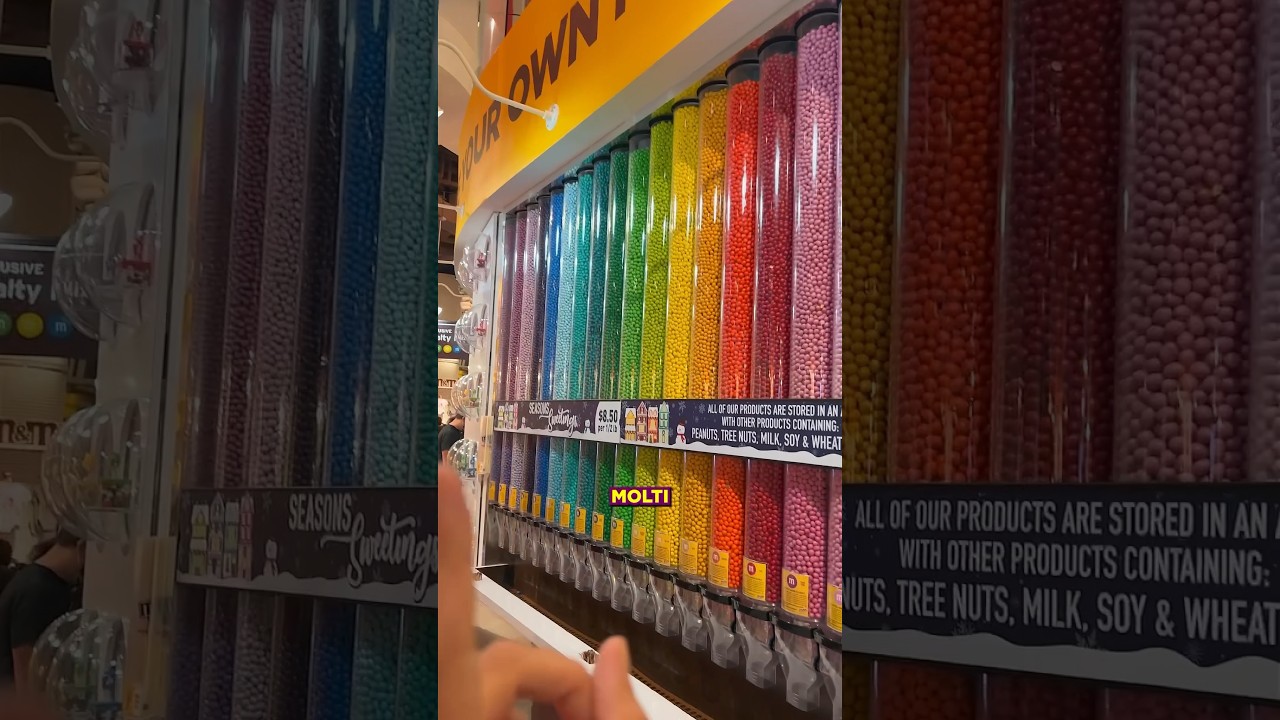 M&M’s infiniti! Nel negozio PIÙ GRANDE al MONDO