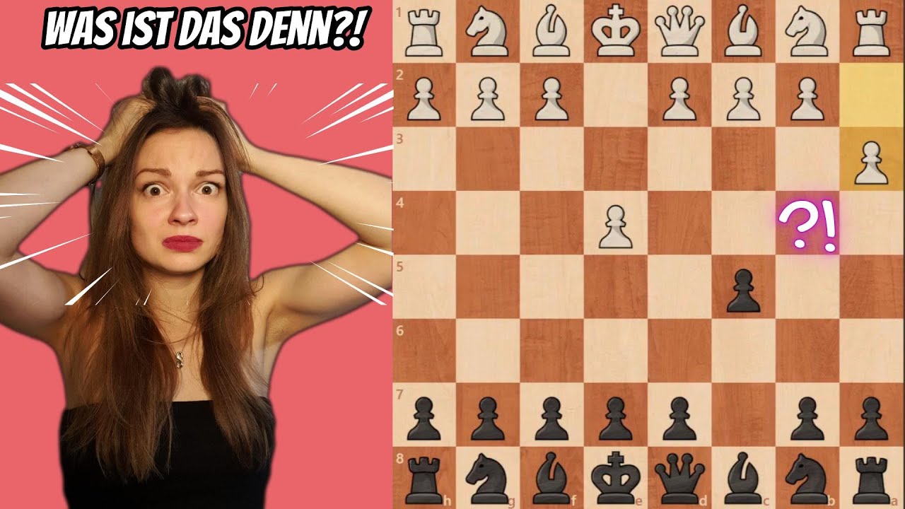 Chessgamerin kämpft gegen 2.a3!