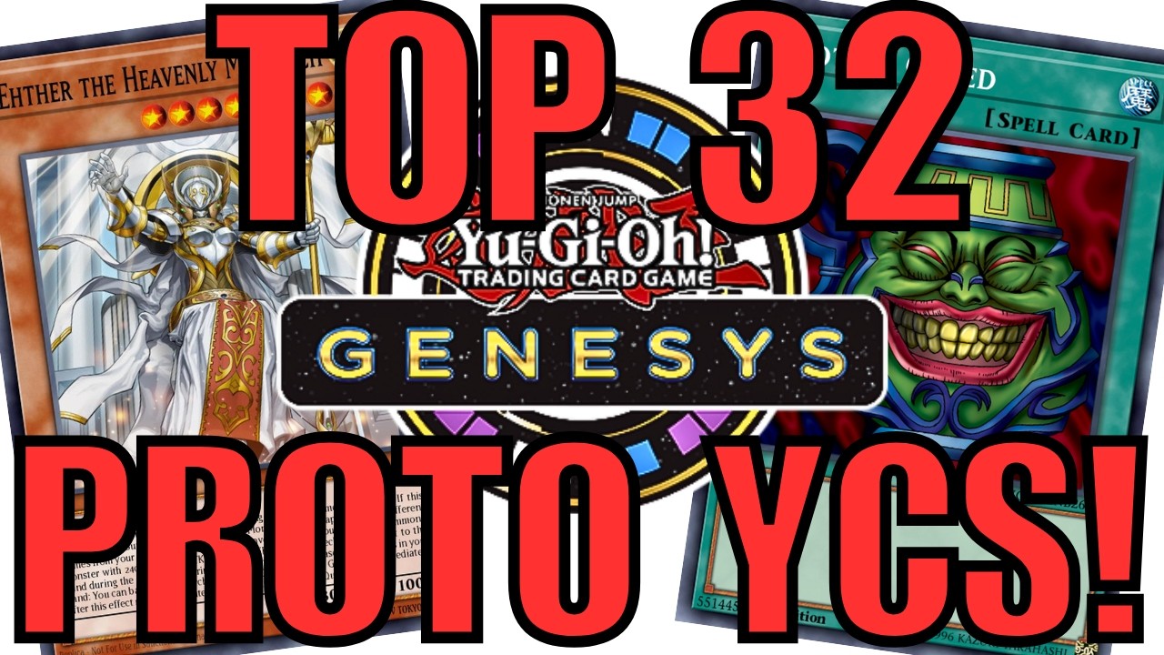 JULIAN LIPOFF'S TOP 32 PROTO YCS GENESYS MONARCH DECK PROFILE! #ygogenesys