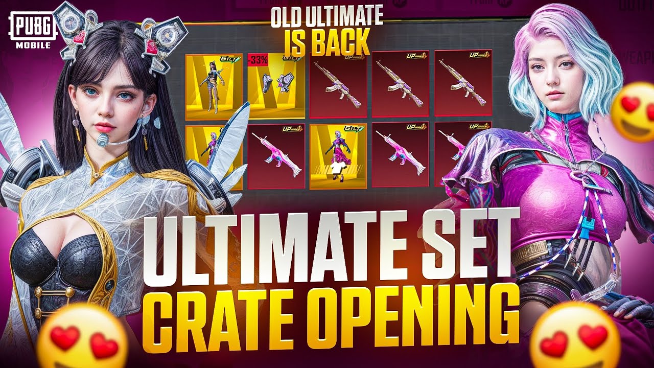 😱BEST LUCK 3 GEMS IN 0 UC ULTIMATE CRATE OPENING