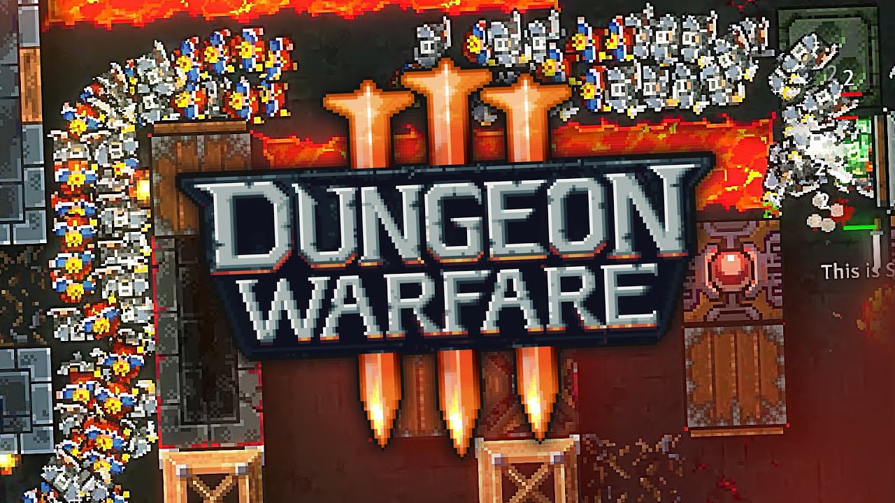 FILLING NEVER ENDING PITS WITH BODIES! - DUNGEON WARFARE 3