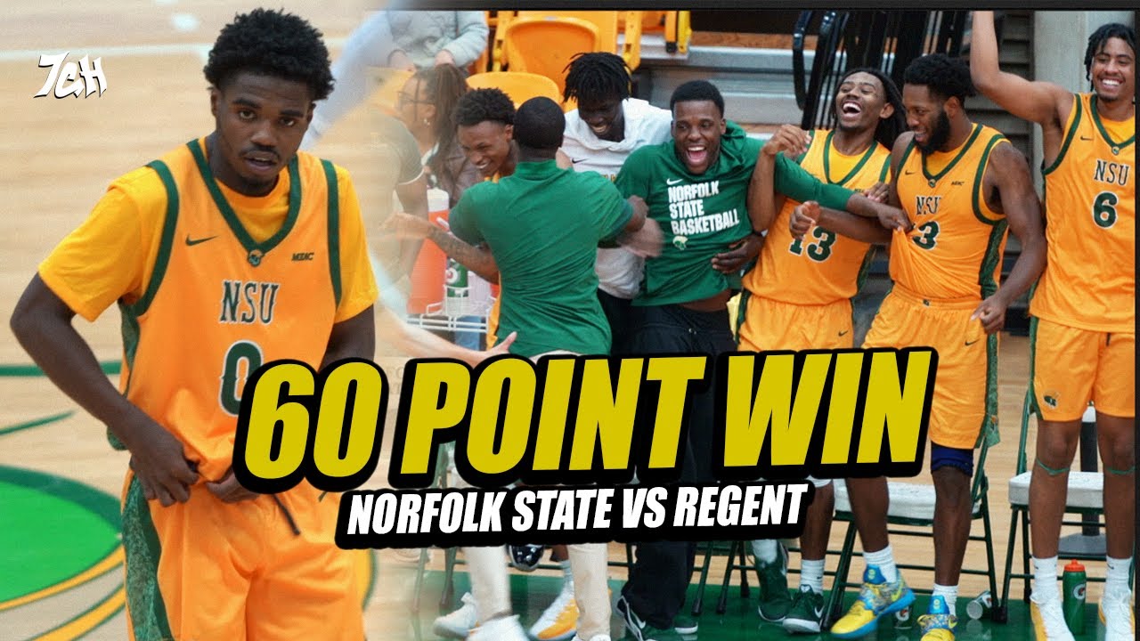 Norfolk State NEW SCORING RECORD vs Regent U 🔥 (Highlights)