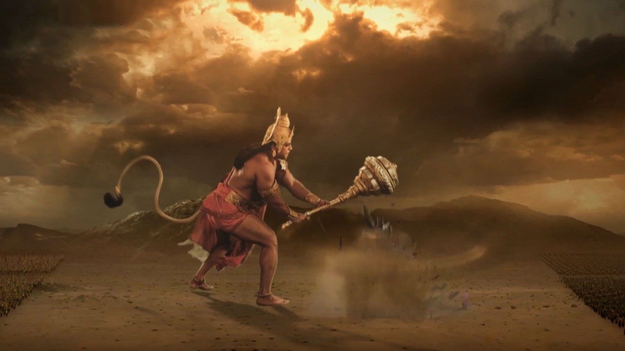 अपनी विशाल गदा से हनुमान जी ने चटाई असुर को धूम | महावीर बजरंगबली || भाग 425 -430