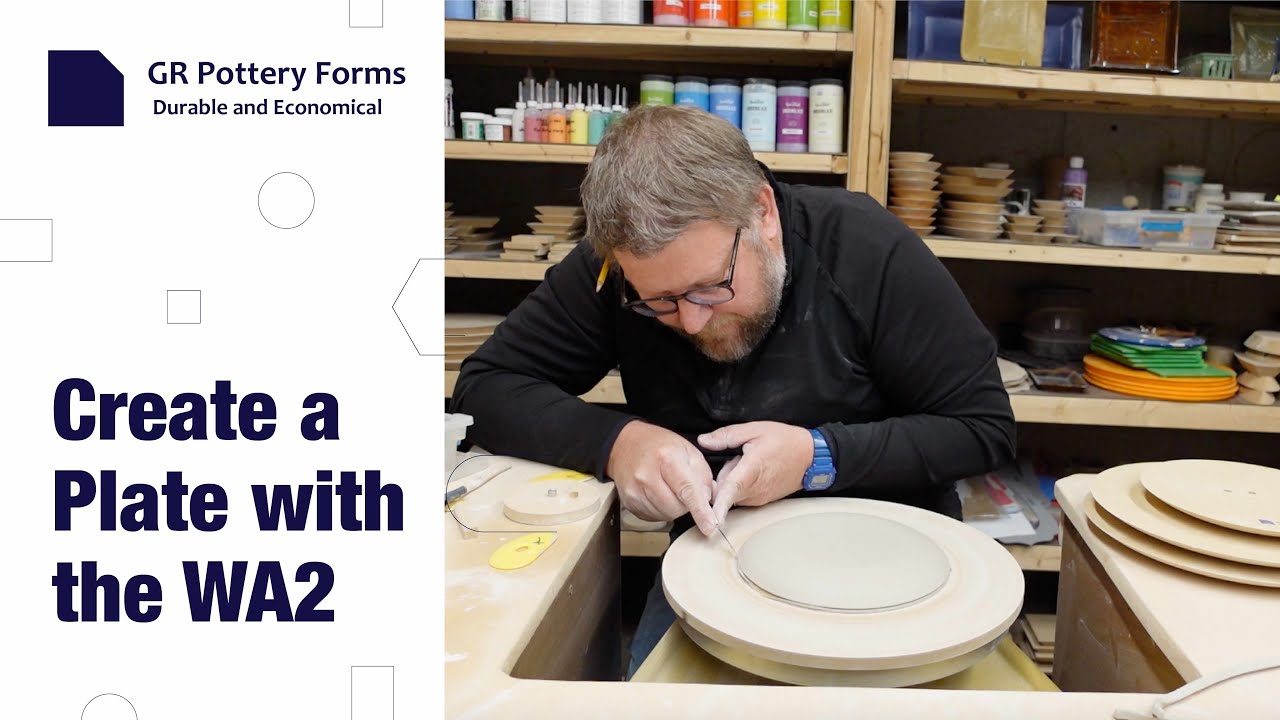 How to Make Elegant Pottery Dinnerware - Using the WA2
