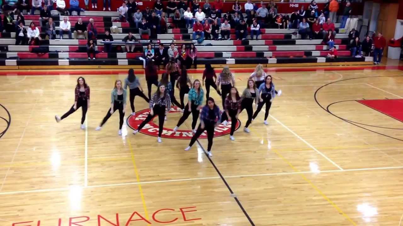 McMinnville varsity dance team: Timber by Kesha ft pitbull