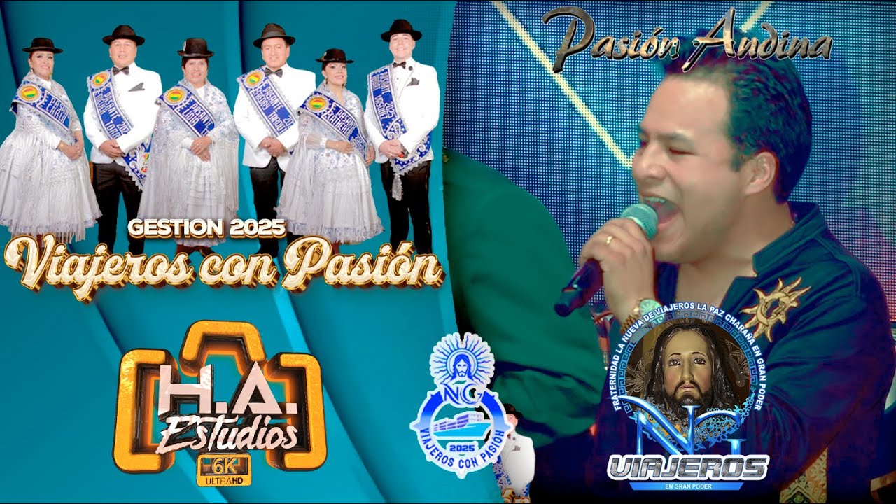 ♪♪ Pasión Andina - Mix Morenadas Viajeros Charaña  (En Vivo) ♪🔸️H.A. ESTUDIOS - 2025🔸️