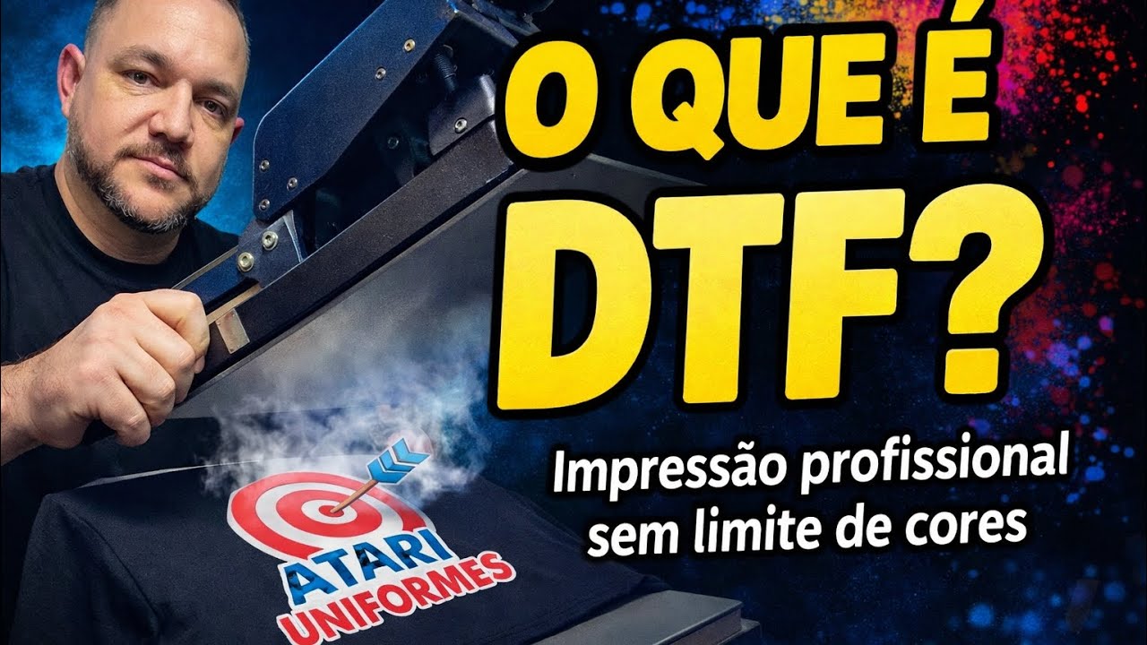 O QUE É DTF TÊXTIL? 