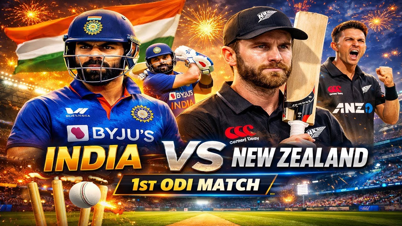 India vs New Zealand | 1st ODI Highlights | NZ Tour of India 2026 | Cricket 26
