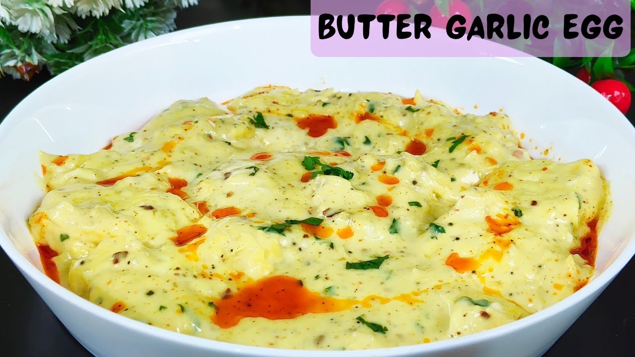 Butter Garlic Egg Recipe | 5 Minute Quick & Tasty Breakfast | Protein Rich Recipe | Breakfast Ideas