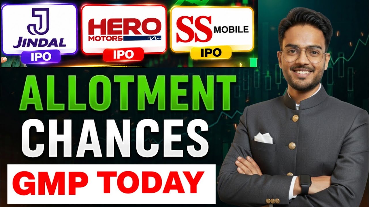SS Retail IPO Allotment Chances | Jindal Supreme IPO Allotment Chances | Hero Motors IPO Allotment