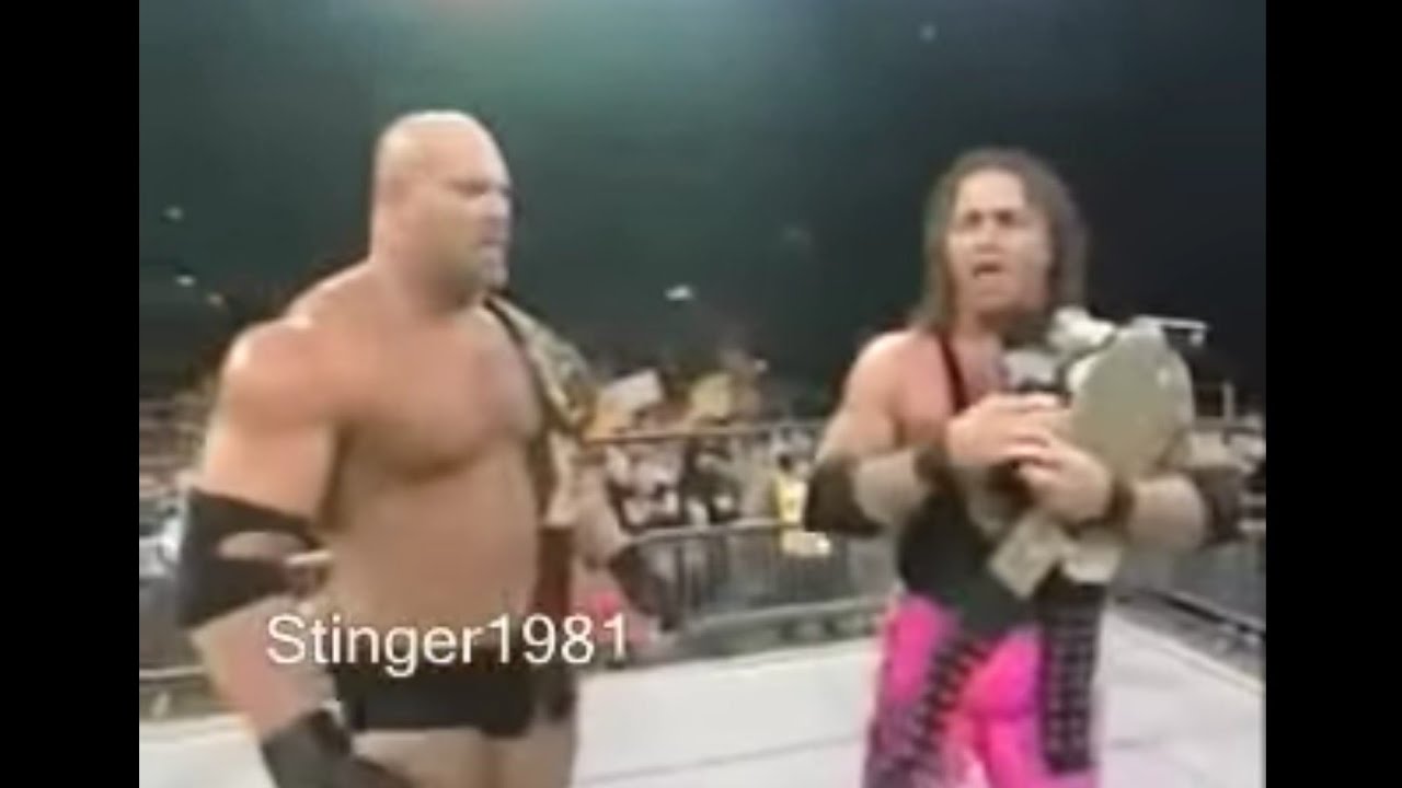 Bret Hart & Goldberg vs  Creative Control  |  Thunder 12/07/99