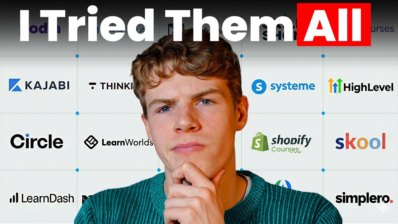 I Tried Every Course Selling Platform - These 5 Are Best in 2026