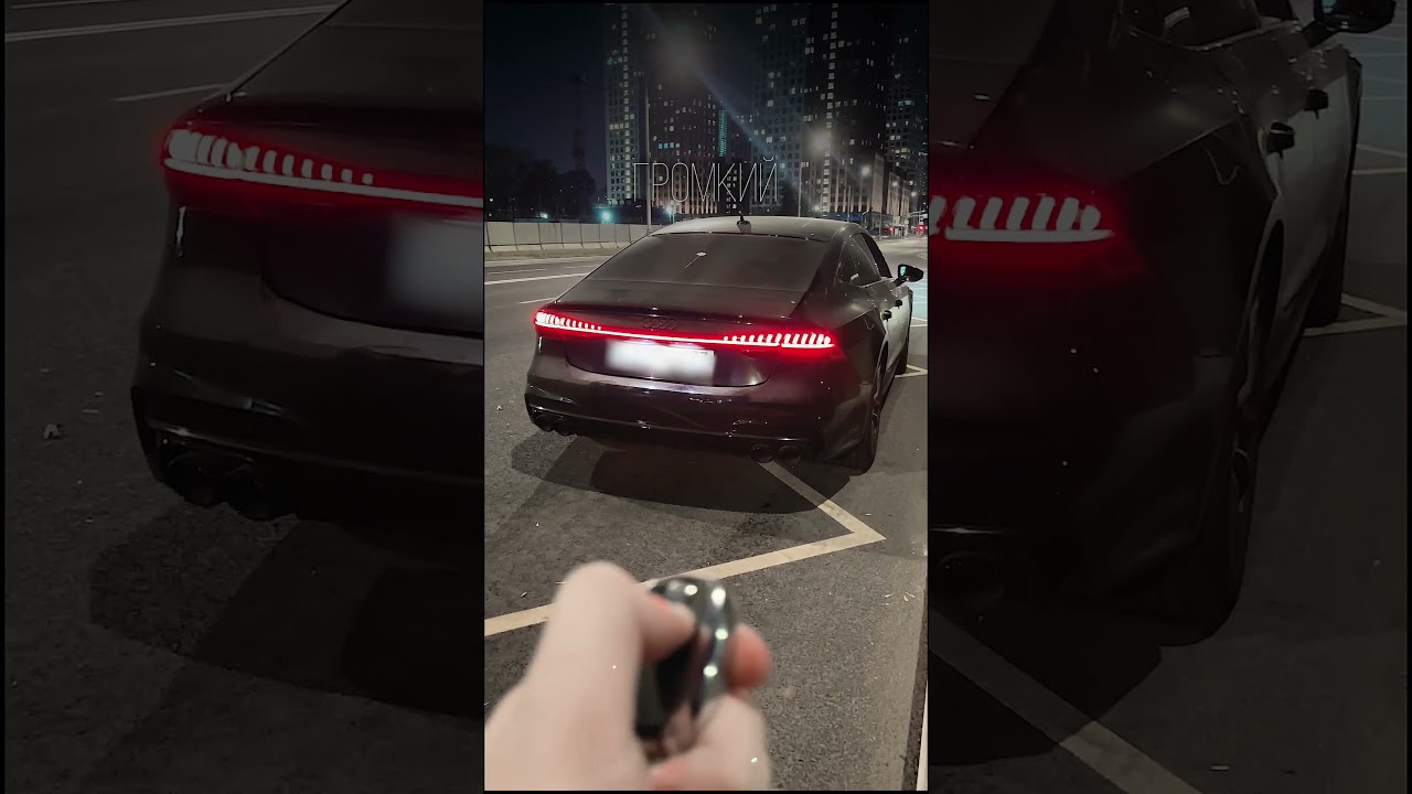 Тюнинг выхлопной системы AUDI A7 3.0 2021