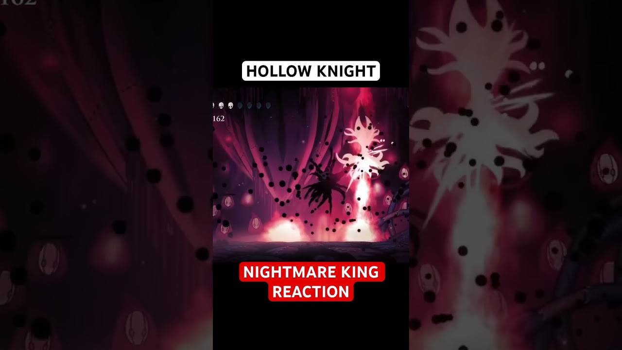NIGHTMARE KING REACTION #hollowknight #hollowknightsilksong #blindplaythrough