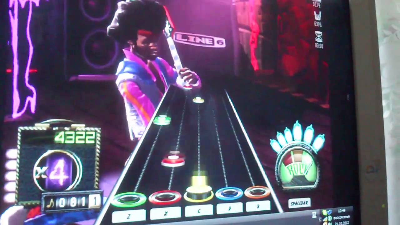 Flash Guitar Hero - Dragonforce - Through The Fire and Flames.mp4
