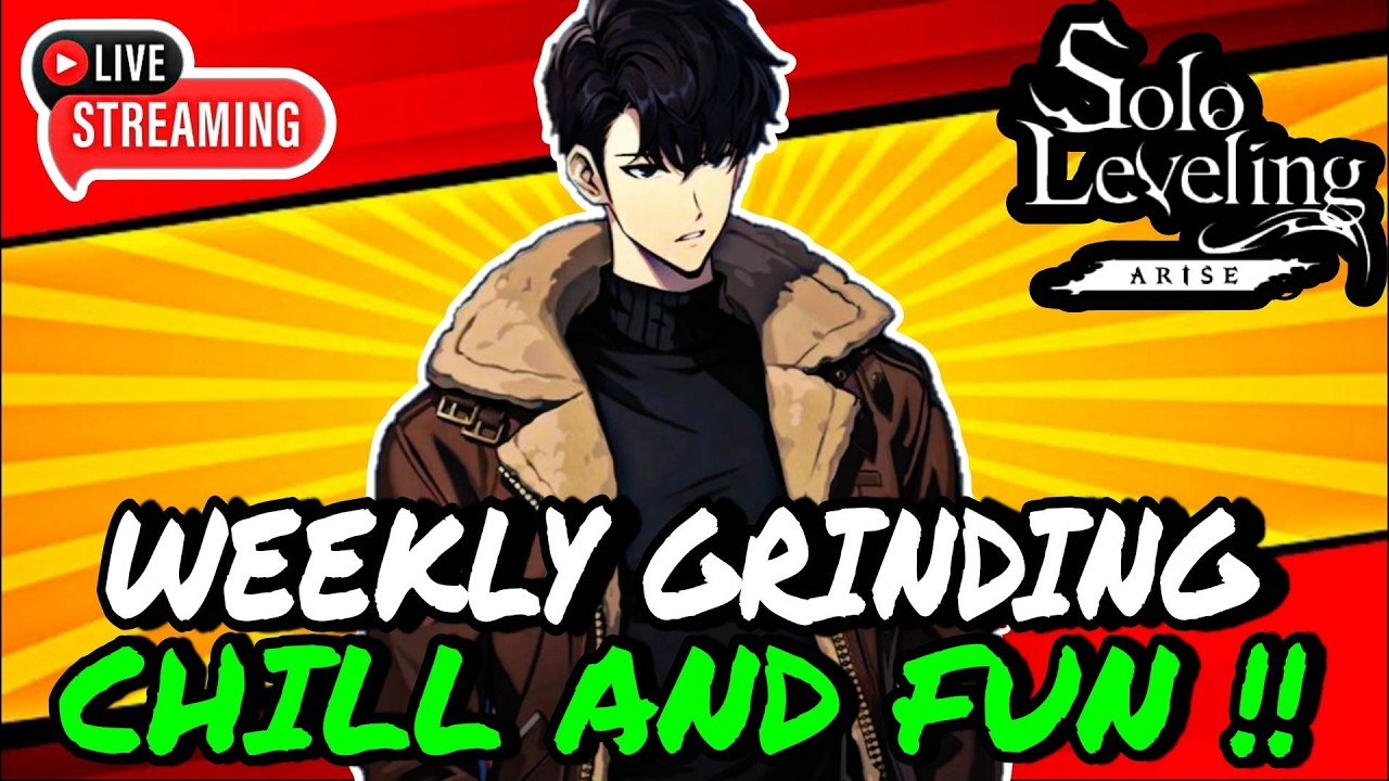 UPDATE IN 4 DAYS !! LET'S DO GRINDING🥶🤯  !! LIVESTREAM || SOLO LEVELING ARIS