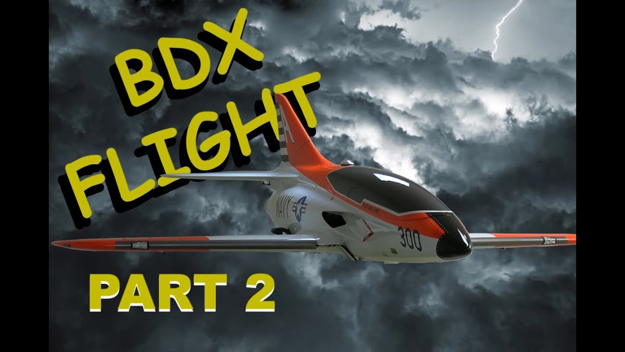 EA BDX Light Flight part 2 RC JET