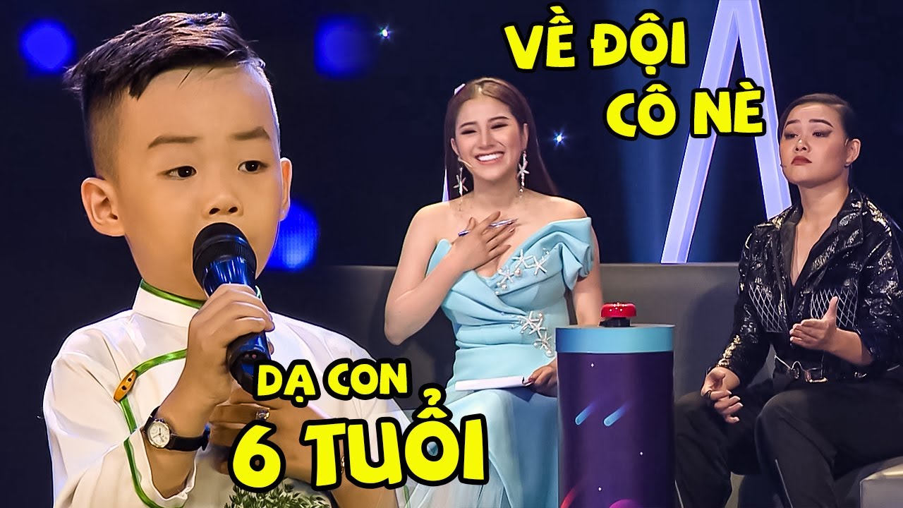 Sao Nhí 6 tuổi NÓI LIỀN TÙ TÌ cất giọng ĐẦY NỘI LỰC khiến giám khảo TRANH GIÀNH CƯỚP VỀ ĐỘI | THVL
