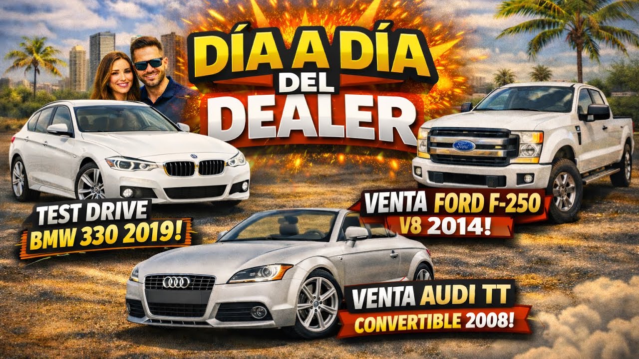 Un día en el dealer vendiendo carros en Miami (19 de Enero 2026)