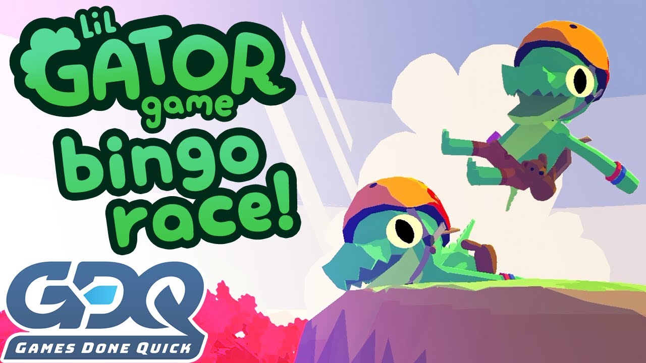 Bingo Race! (ItzBytez vs shovelclaws) || Lil Gator Game on GDQ Hotfix