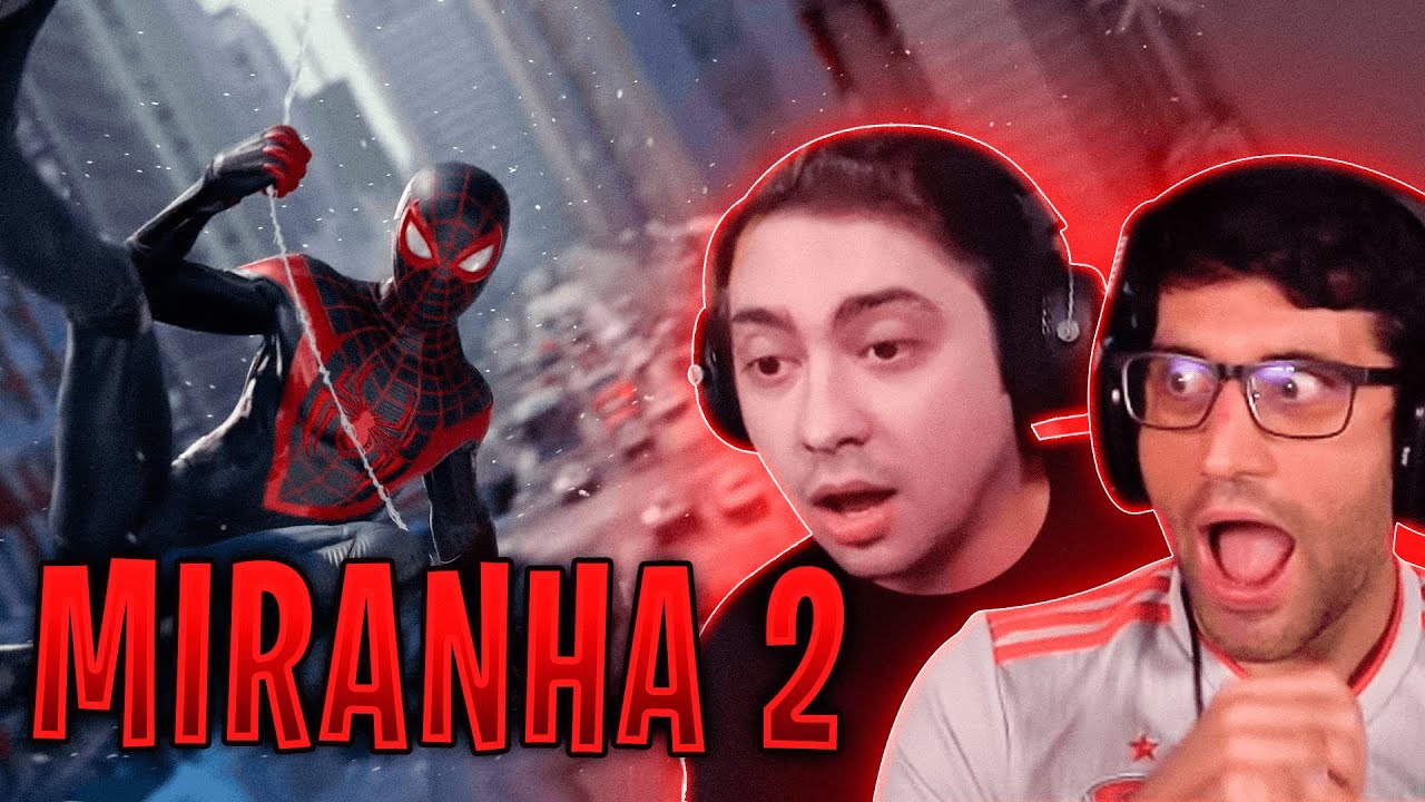 YOUTUBERS REAGINDO AO NOVO SPIDER-MAN MILES MORALES