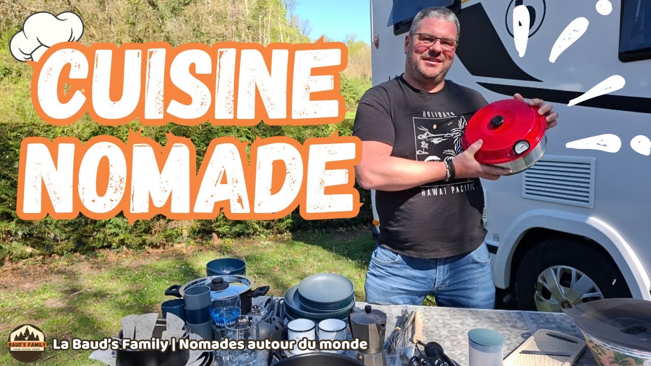 #82 - 👨‍🍳 Notre CUISINE NOMADE indispensable dans notre CAMPING-CAR (four OMNIA) - Devenir NOMADE