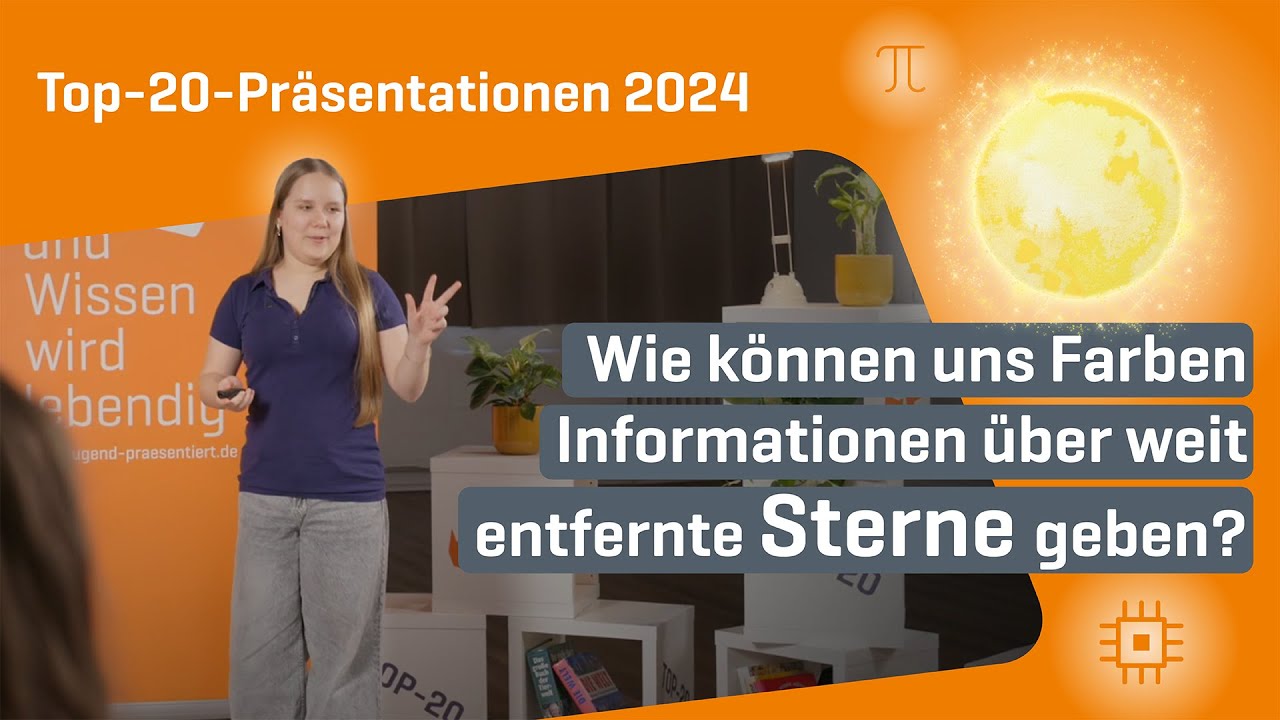 Versteckte Informationen in den Farben von Sternen? | Jugend präsentiert