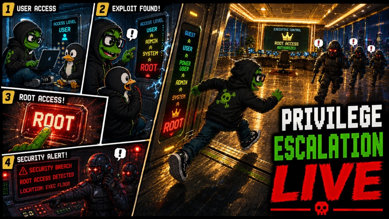 PRIVILEGE ESCALATION LIVE! PowerShell Hacking & TryHackMe