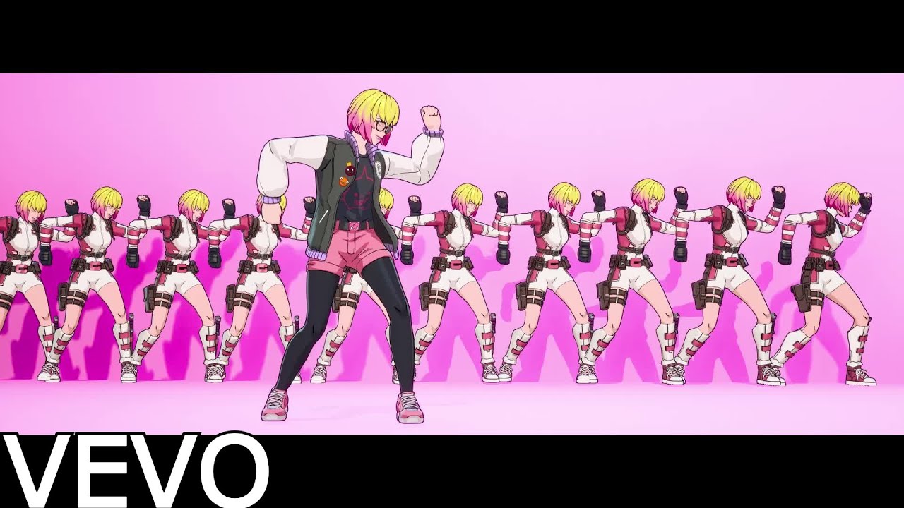 Fortnite - Gwen-Step (Offical Fortnite Music Video) Gwenpool's Multiverse Lobby Music | Season 4