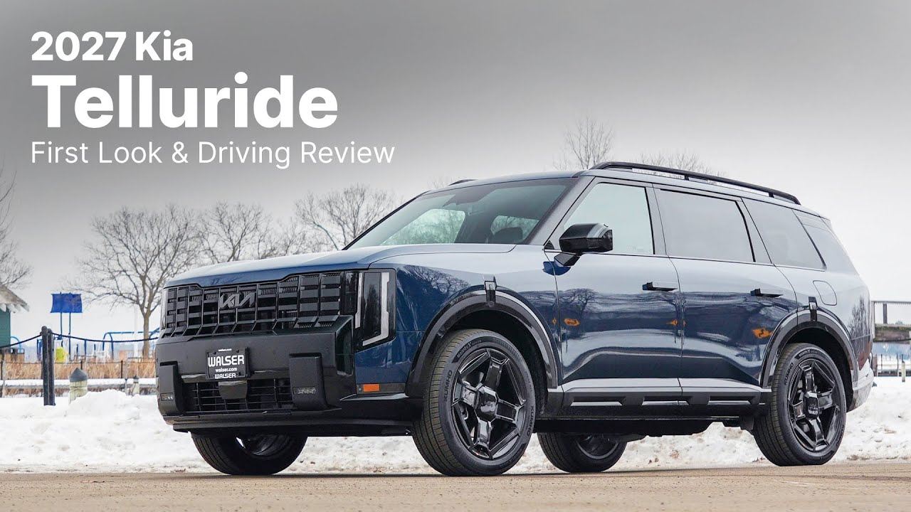 2027 Kia Telluride | First Look & Driving Review | Fully Redesigned!