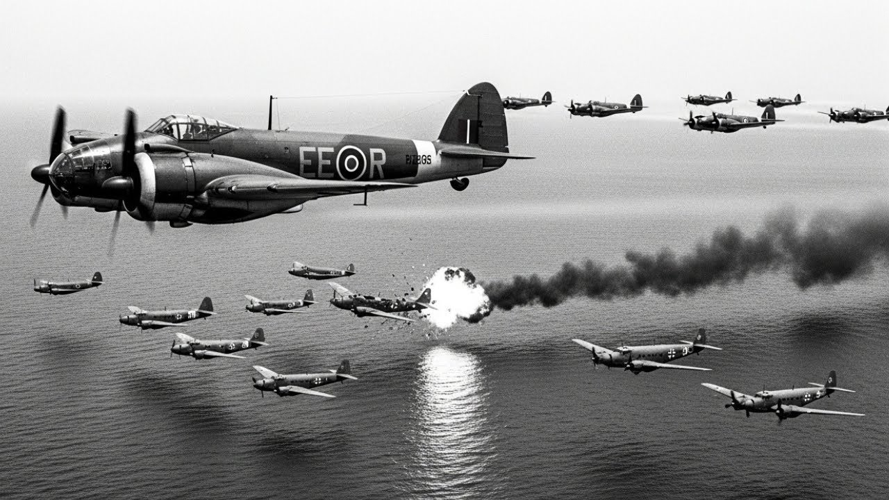 How 12 RAF Beaufighters Destroyed 21 German Transport Aircraft in 20 Minutes | Palm Sunday Massacre