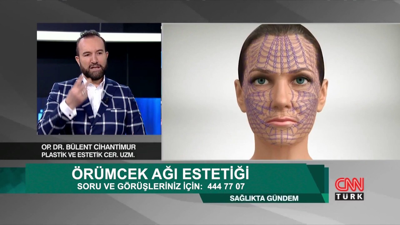 Örümcek Ağı Estetiği - Op. Dr. Bülent Cihantimur /CNN TÜRK