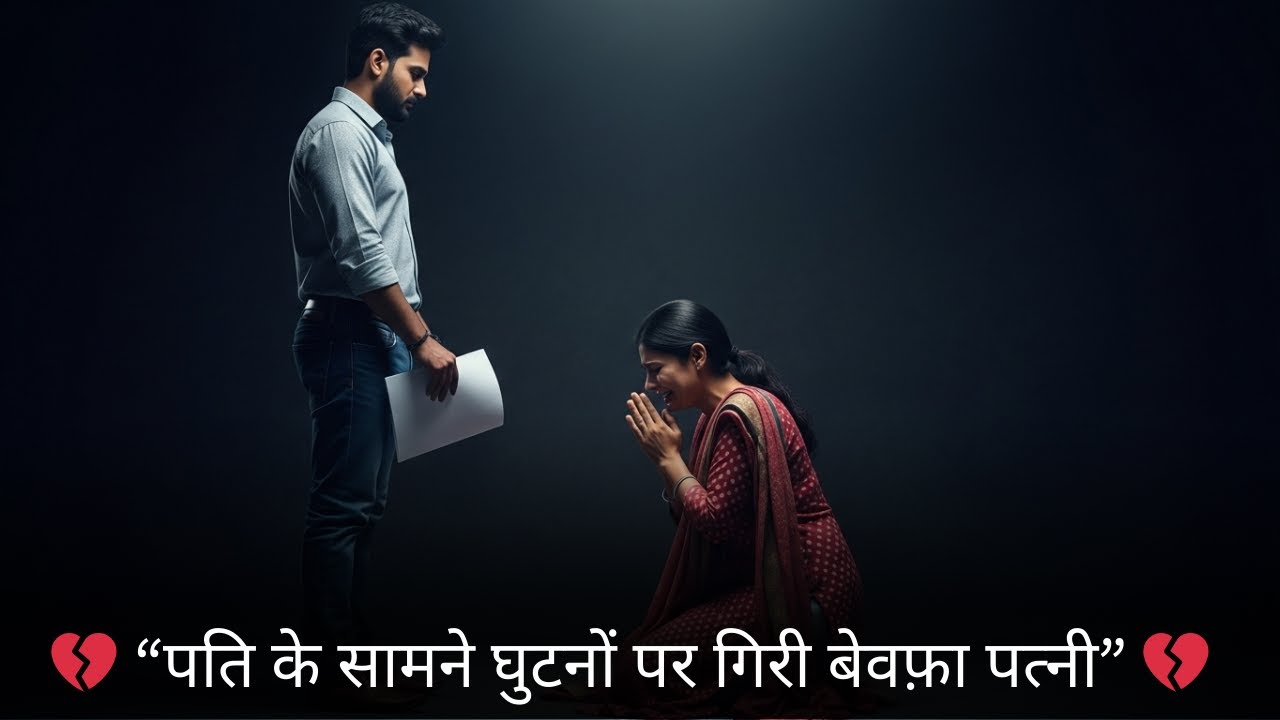 ❤️एक गलती, टूटता रिश्ता और घुटनों पर गिरी पत्नी ❤️ Emotional Affair Story | Heart Touching Story