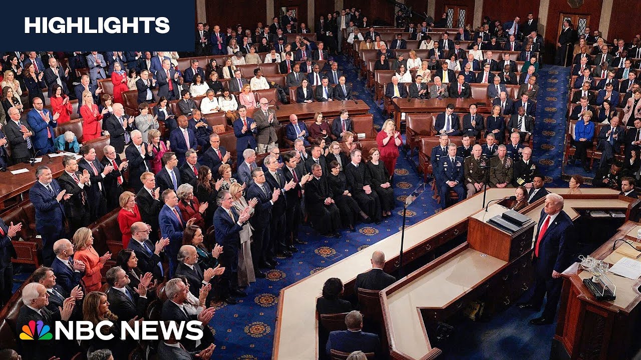 Watch President Trump's 2026 State of the Union address in 3 minutes