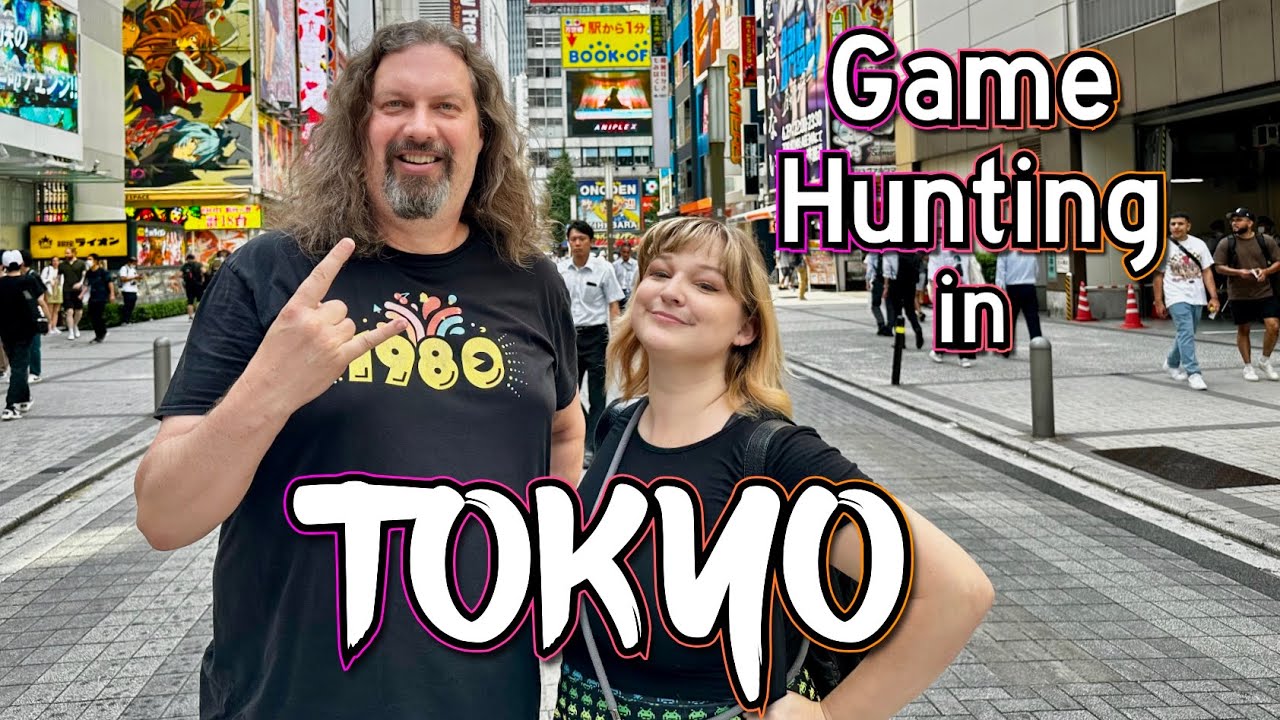 Metal Jesus in JAPAN - Game Hunting in TOKYO & Yokohama!