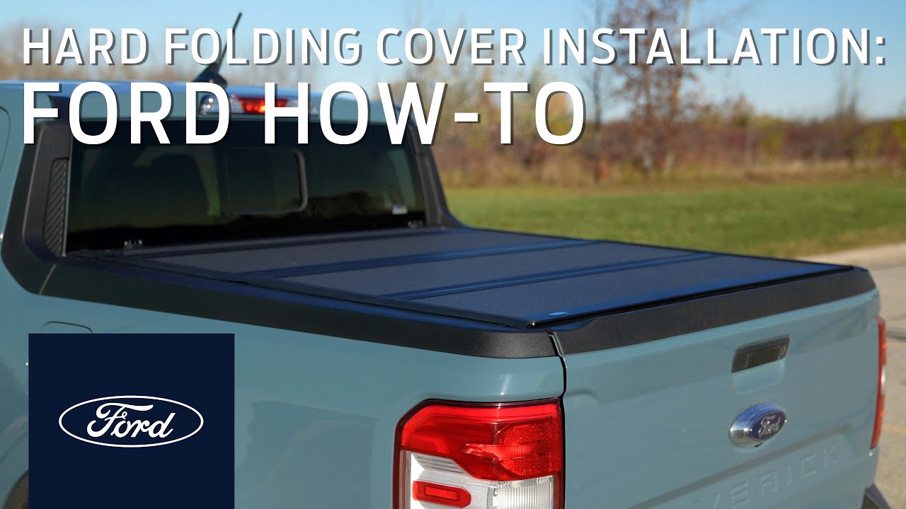 Ford Maverick | Installing Hard Folding Tonneau Cover | How To