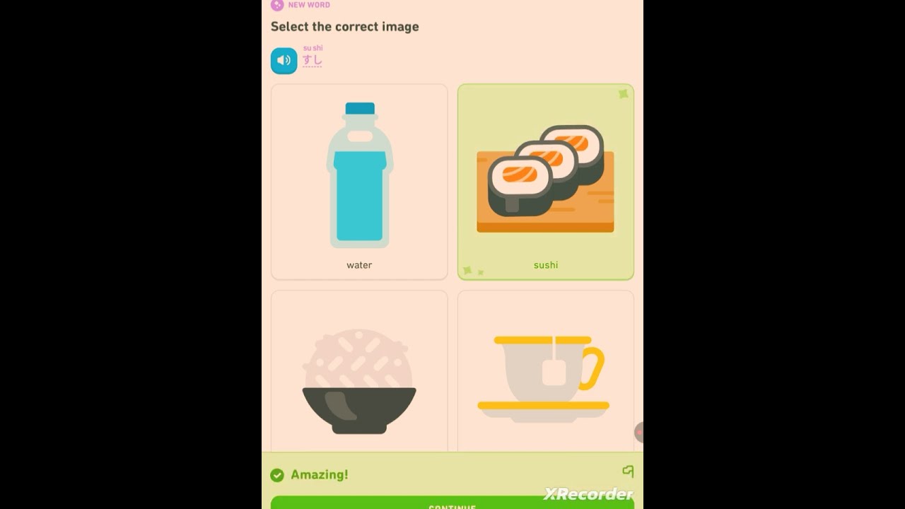 Dulingo japanese learning 