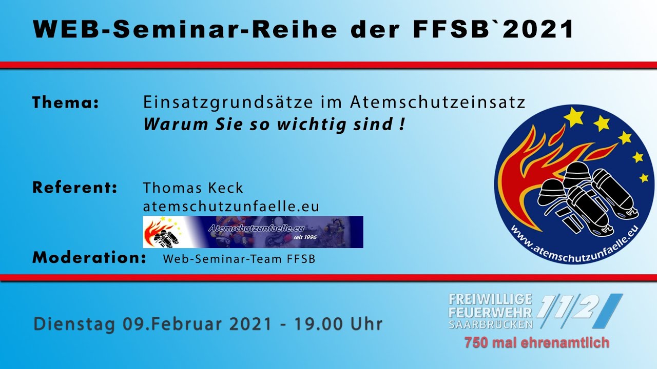 #6 Web-Seminar FFSB - Einsatzgrundsätze im Atemschutzeinsatz